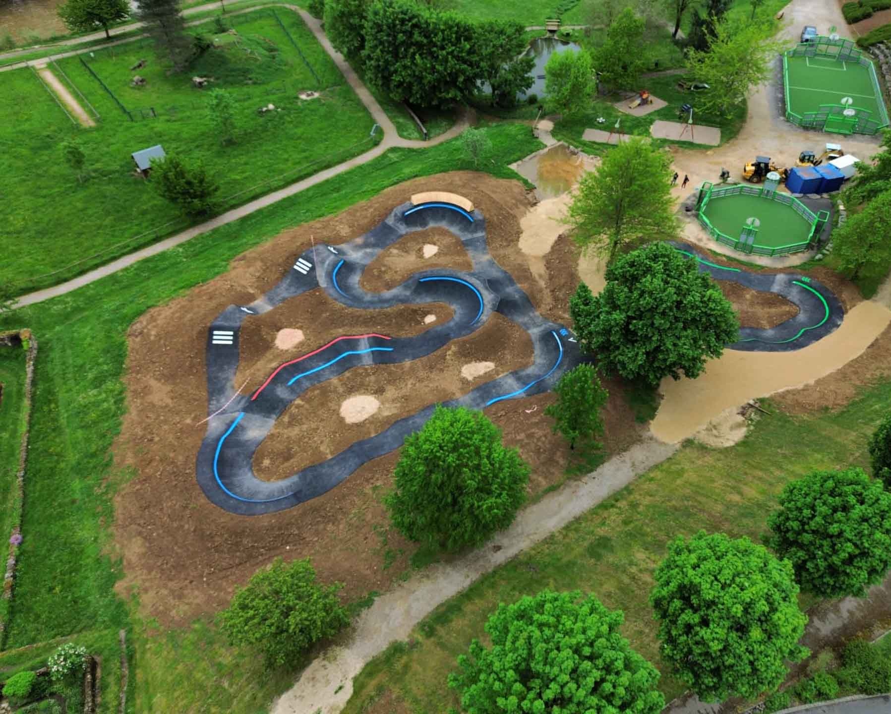 Panorama Pumptrack Saint-Geniez